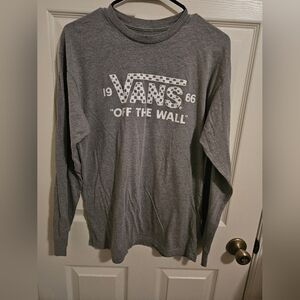VANS MENS LONG SLEEVE T MED